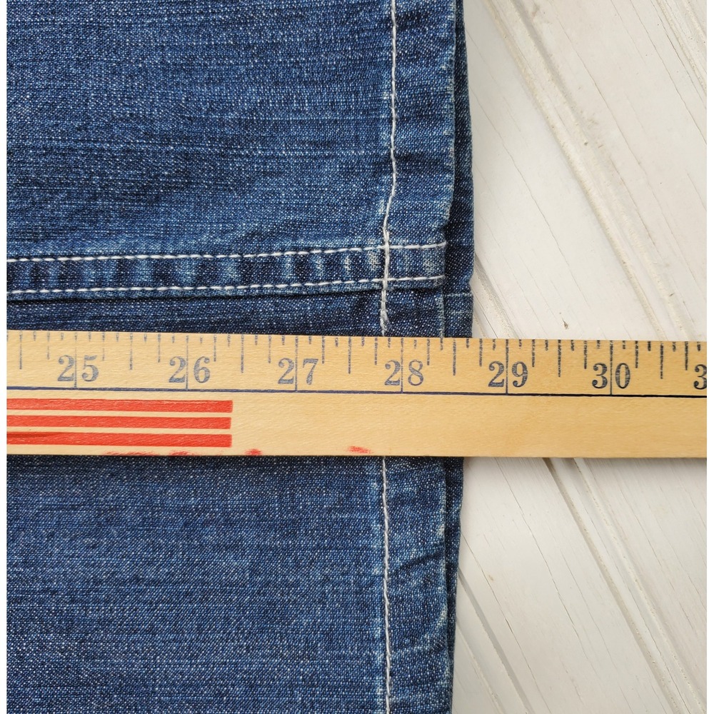 Talbots Floral Embroidered Straight Leg Jeans Size 8 Medium Wash Denim Womens - Picture 5 of 10